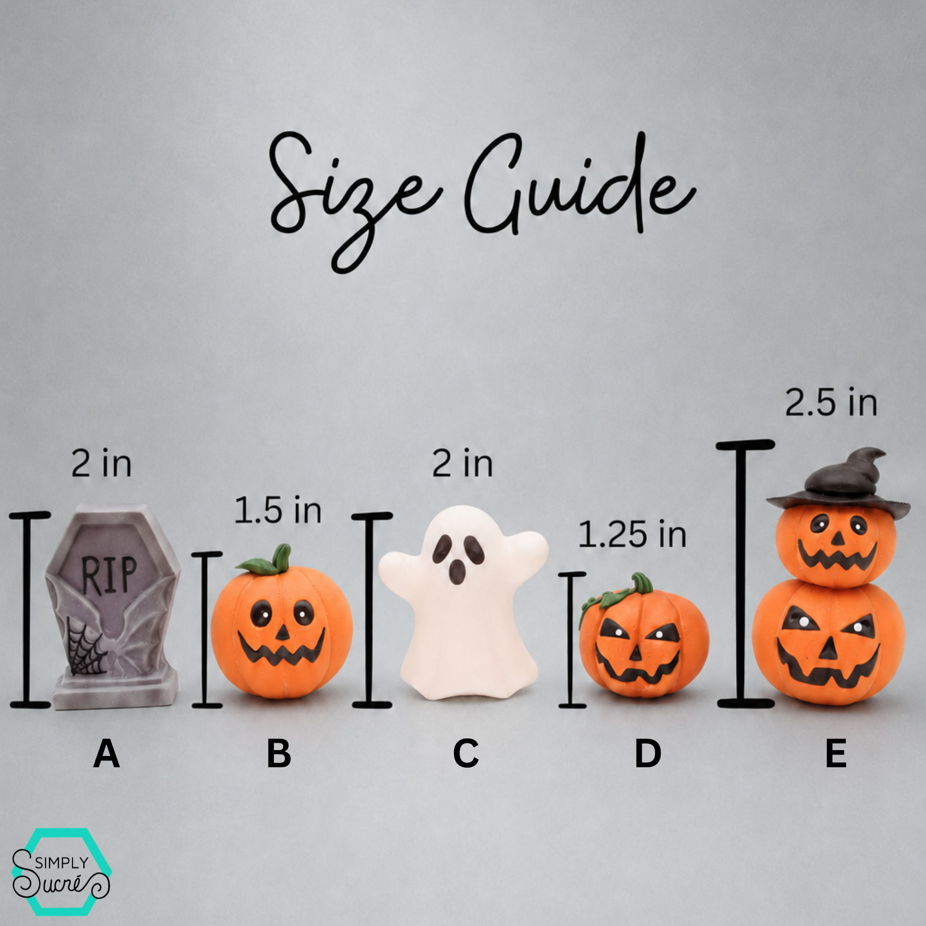 Halloweeen Icing Cake Toppers