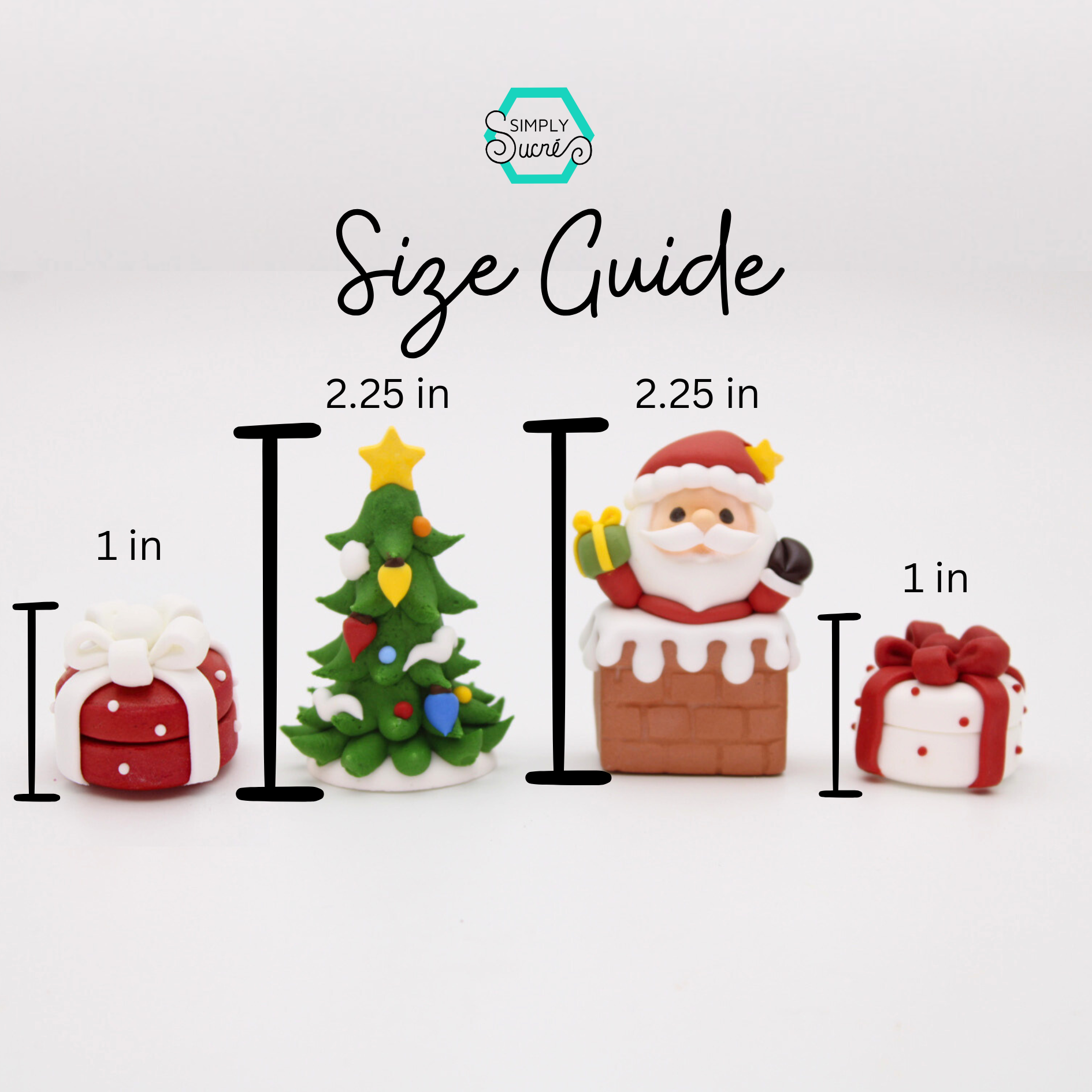 Christmas Edible Cake Set