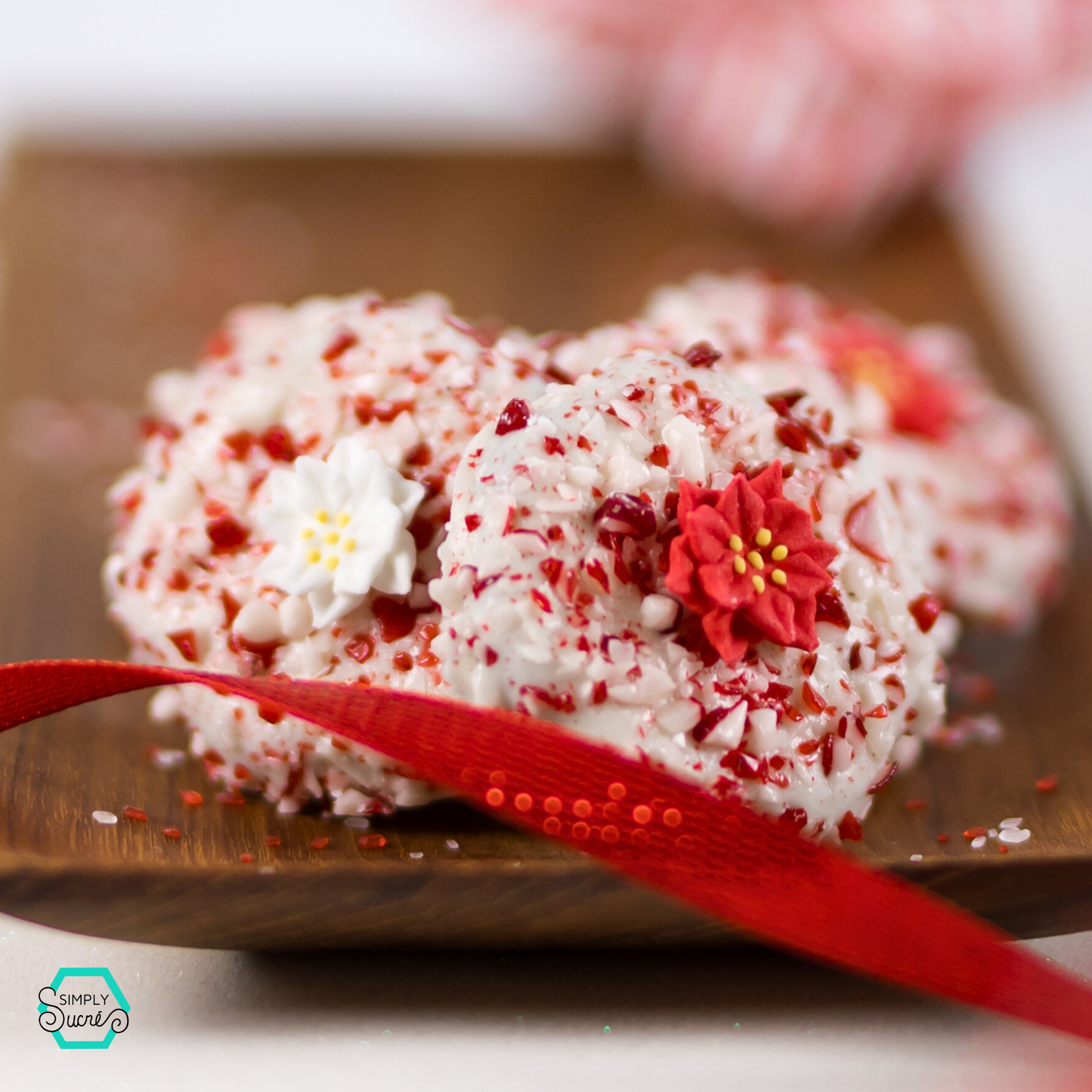 Red & White Poinsettias (12)