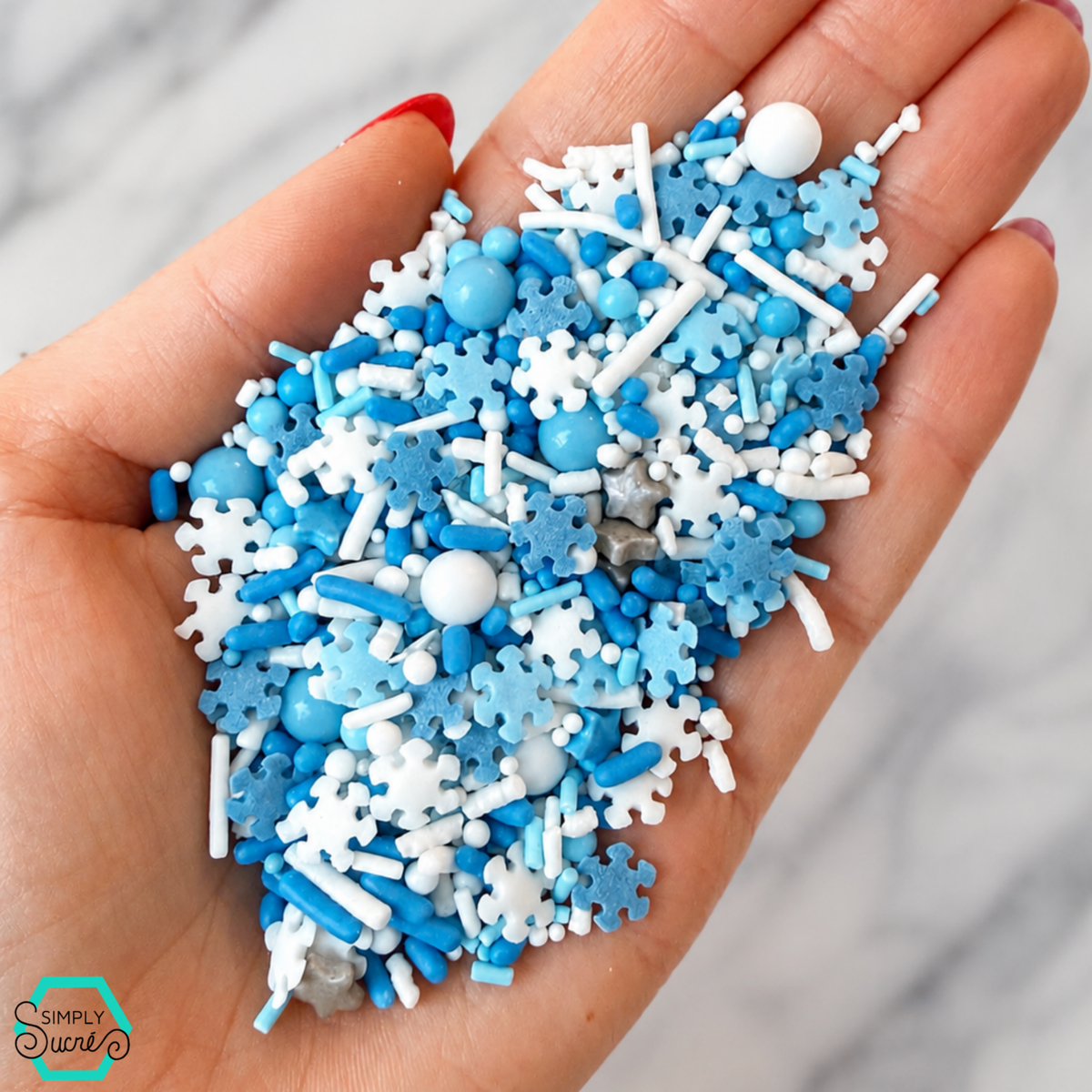 Natural Winter Wonderland Sprinkles