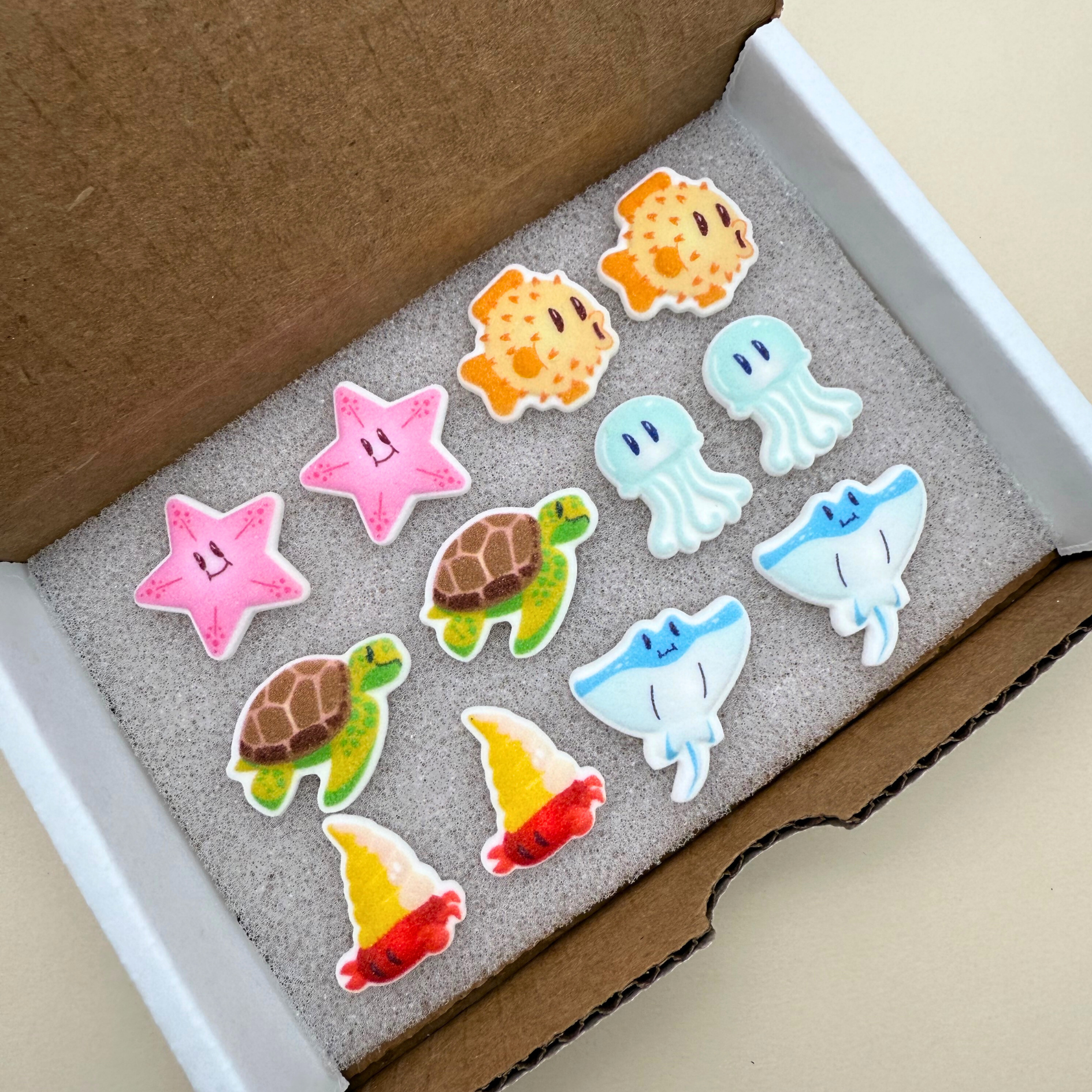 Sea Animal Sugar Shapes (12)
