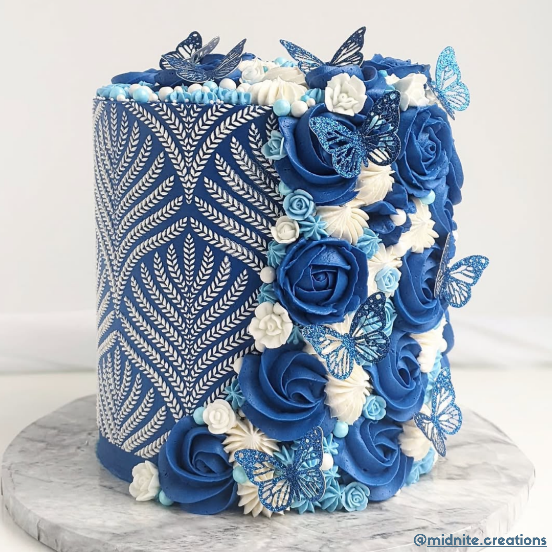 Azul Icing Flowers (30)