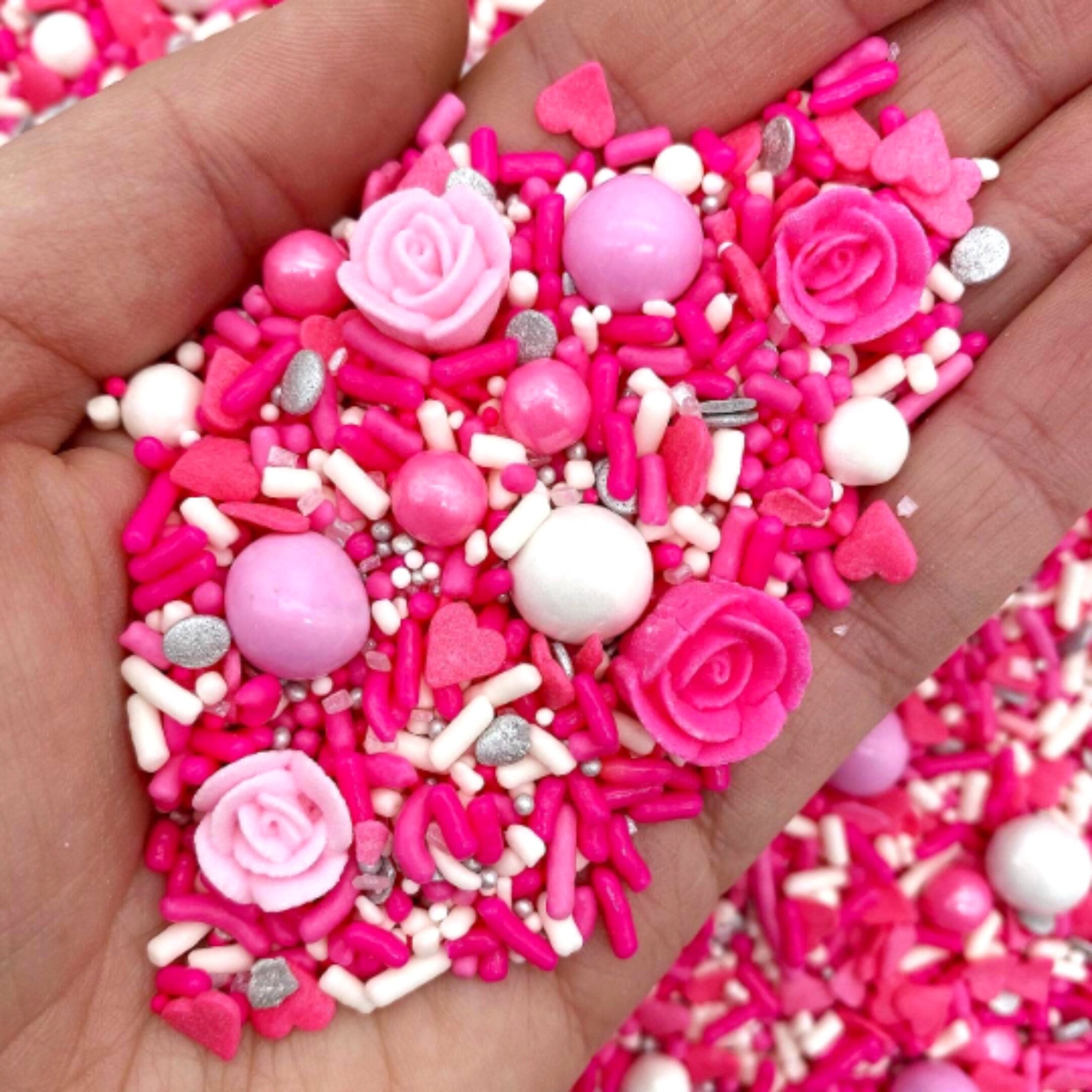 Pink Valentine Sprinkle Mix