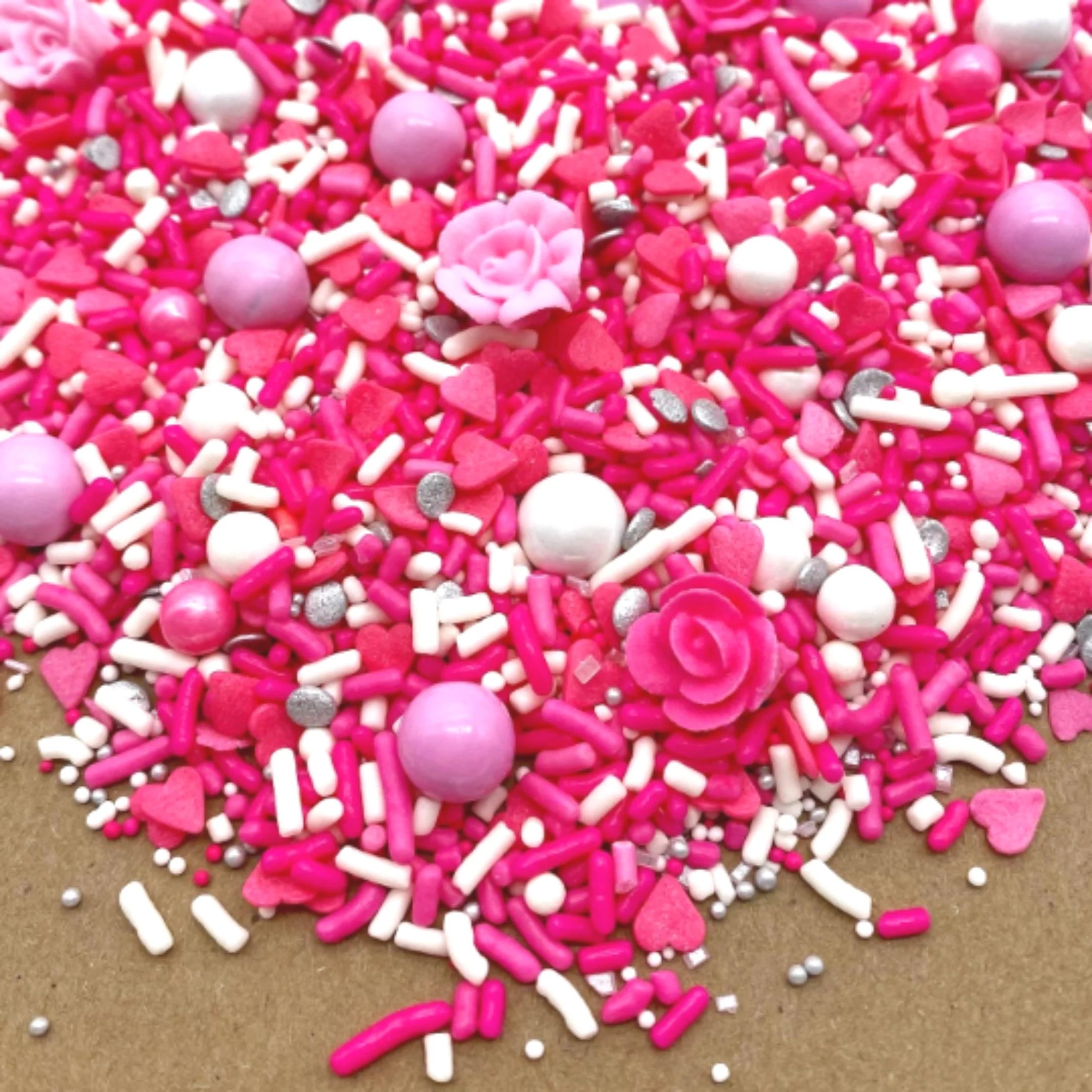 Pink Valentine Sprinkle Mix