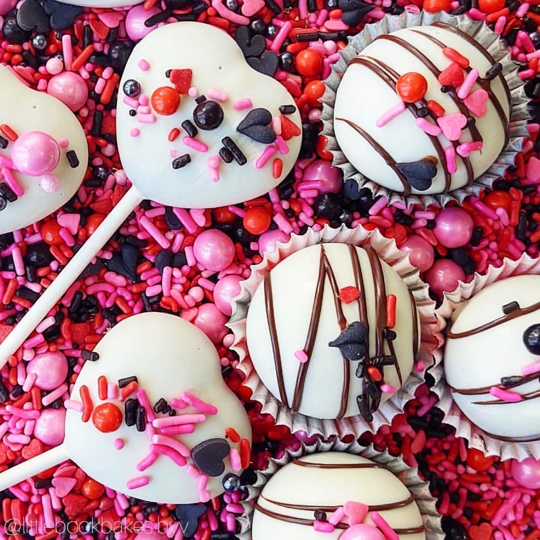 Bite Me Sprinkle Mix on Desserts