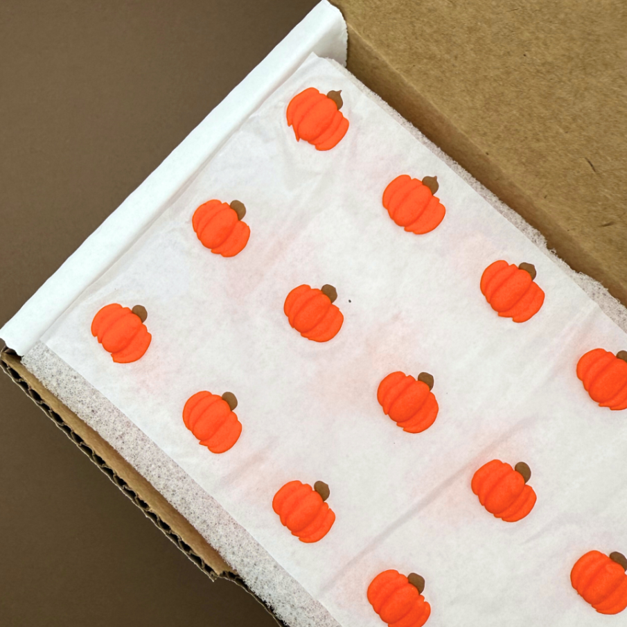 60 Bulk Icing Pumpkins (1/2")