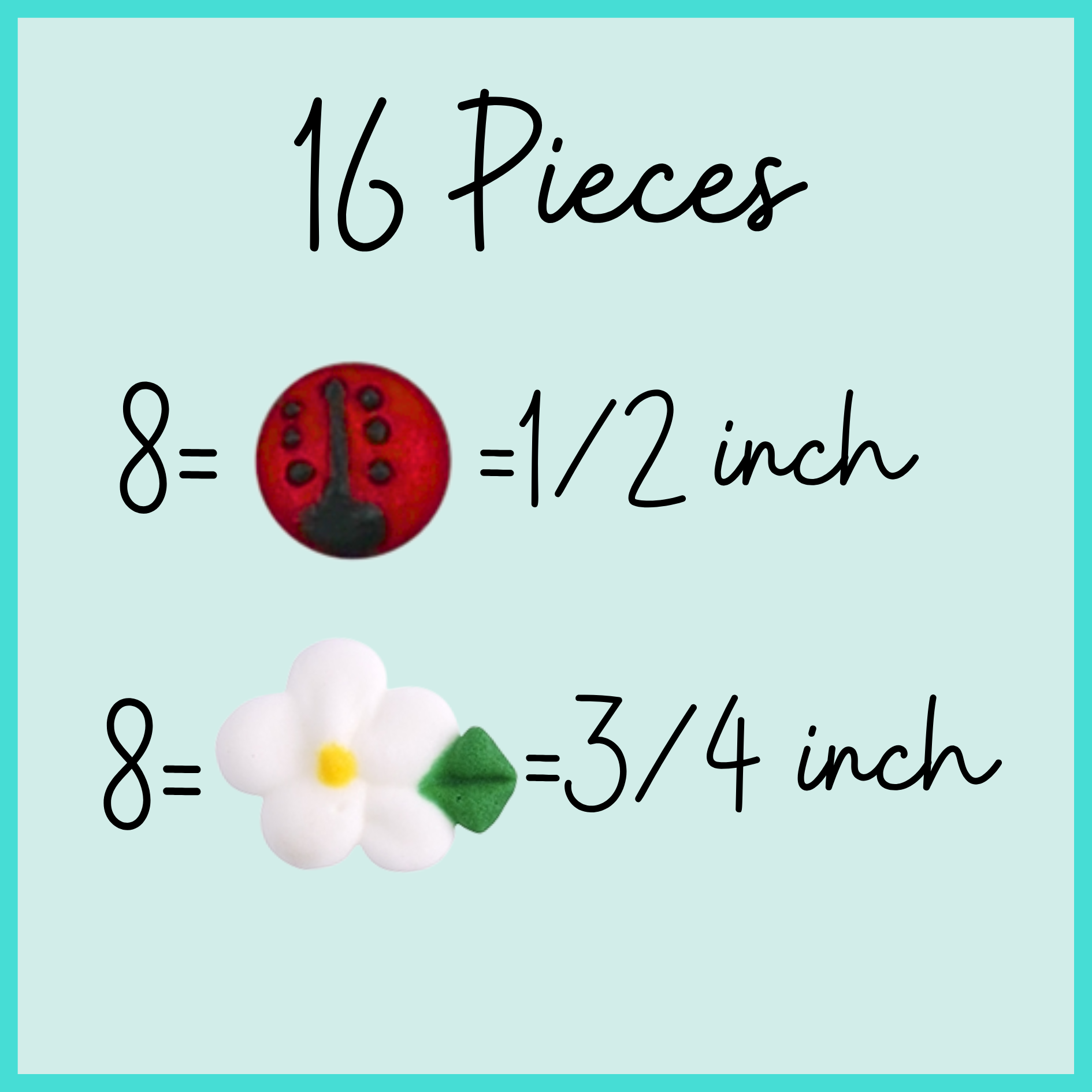 Icing Ladybugs & Daisies (18)