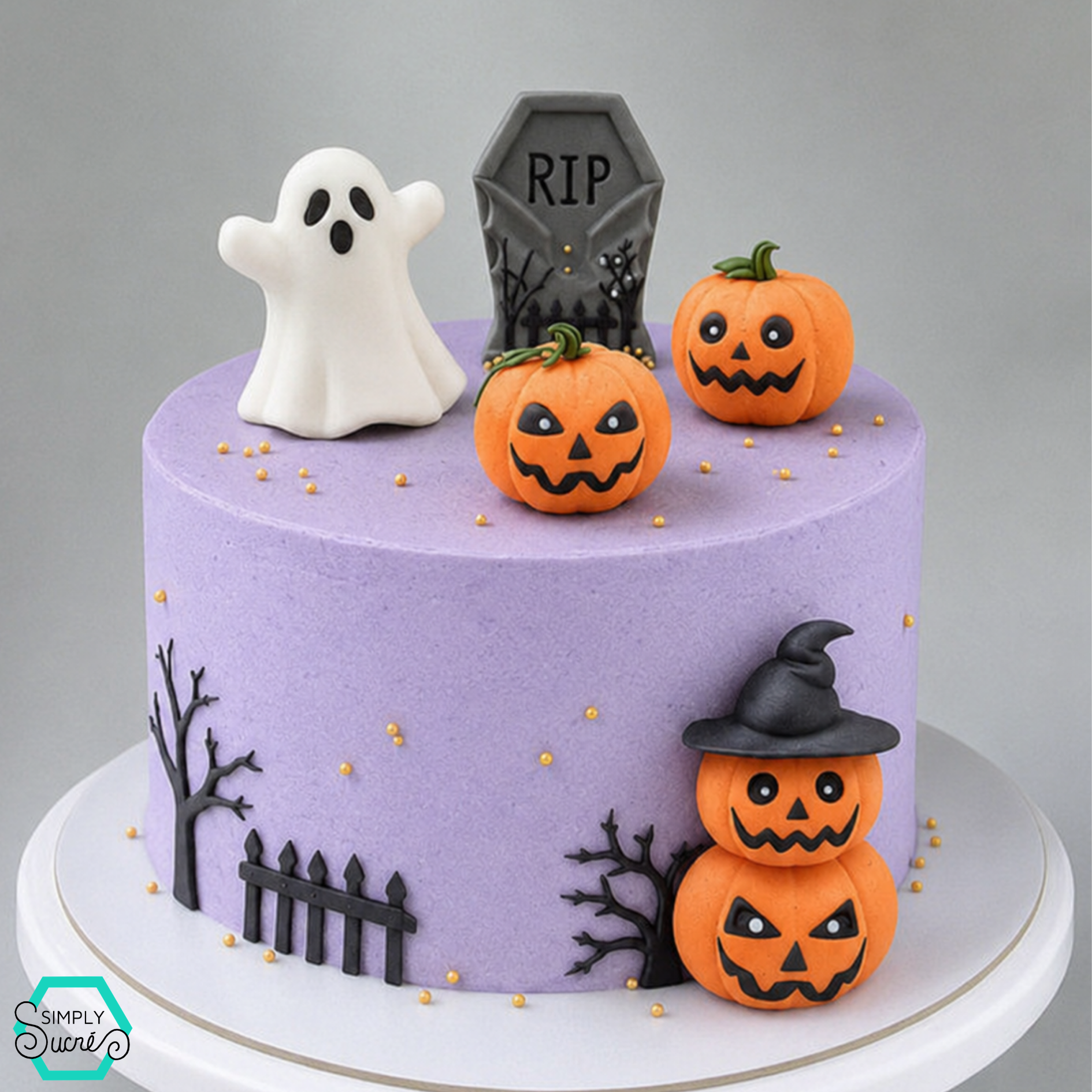 Halloweeen Icing Cake Toppers