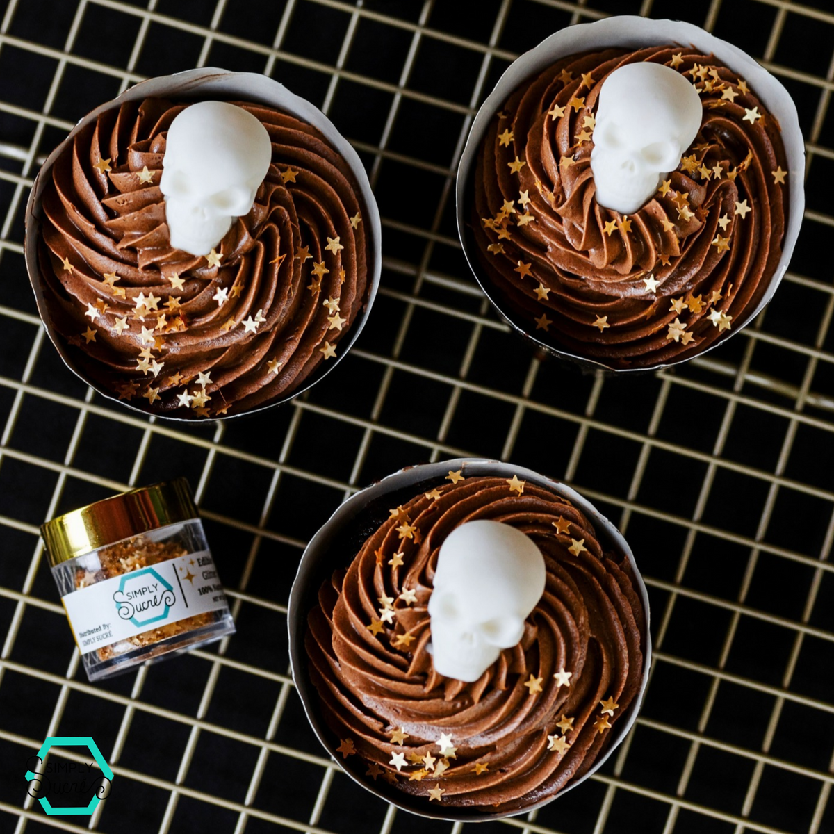 Natural White Sugar Skulls (6)