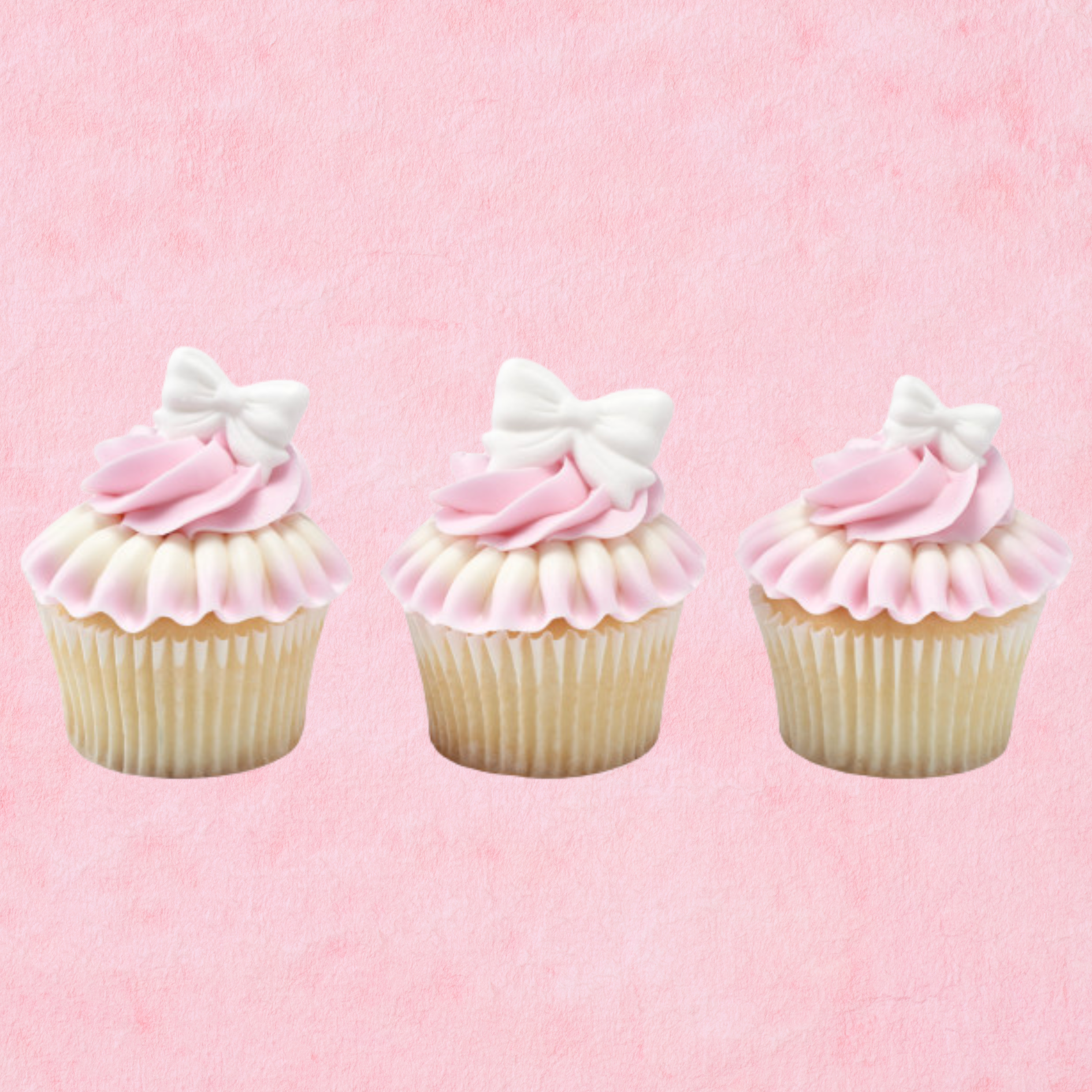 White Bow Sugar Shapes (12)