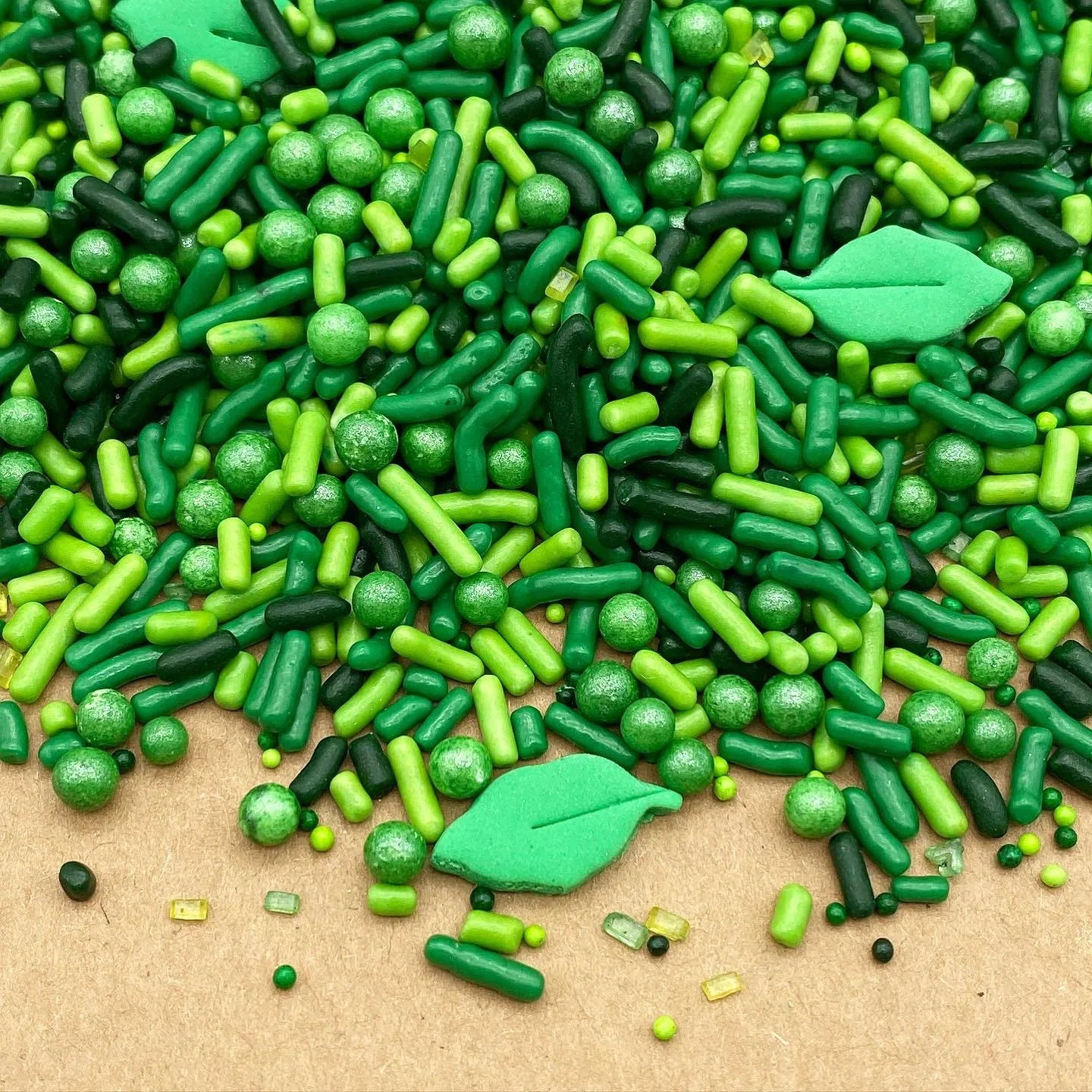 Jungle Leaves Sprinkle Mix