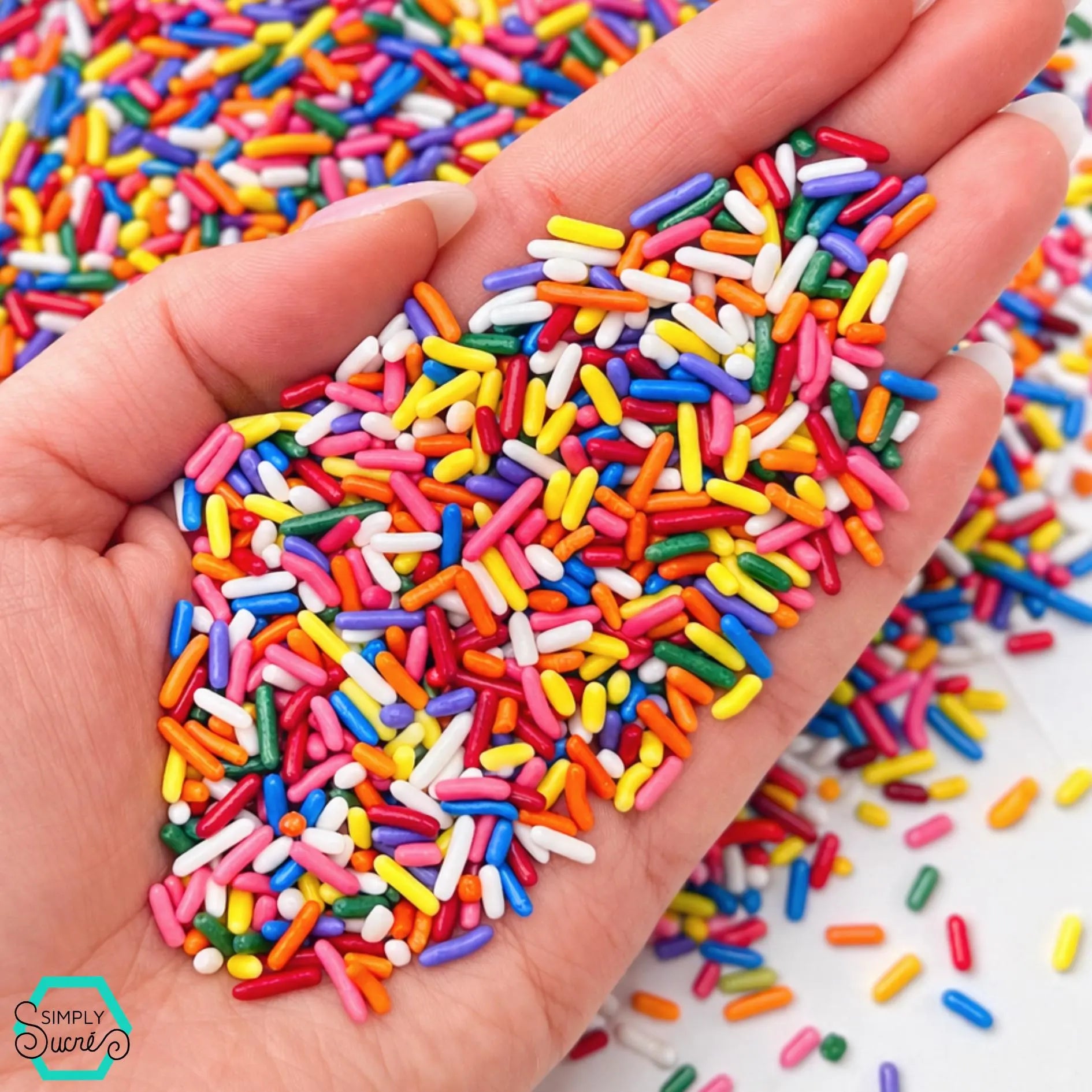 Dye Free Rainbow Jimmies
